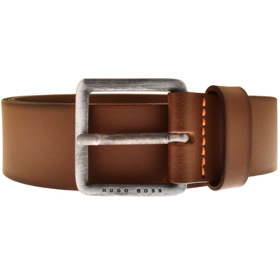 Alternative Image for ProductBOSS Leather Jeeko Belt Brown1